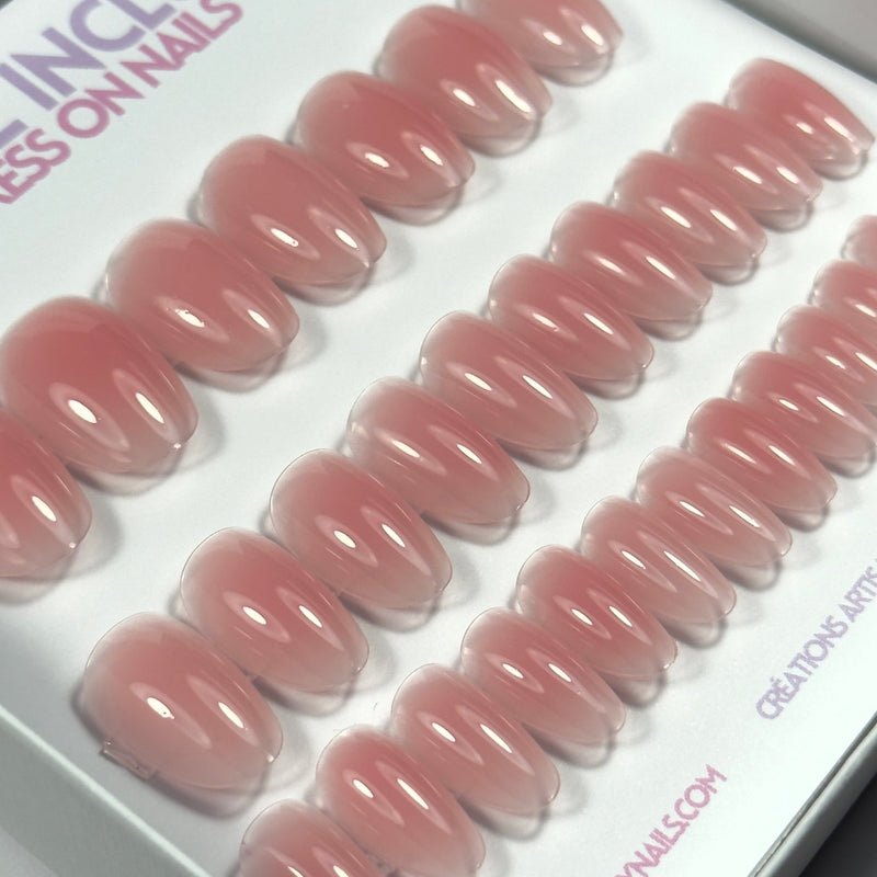 Soft Gel Real Natural - Rond court / ALL INCLUSIVE - MR CANDY NAILS