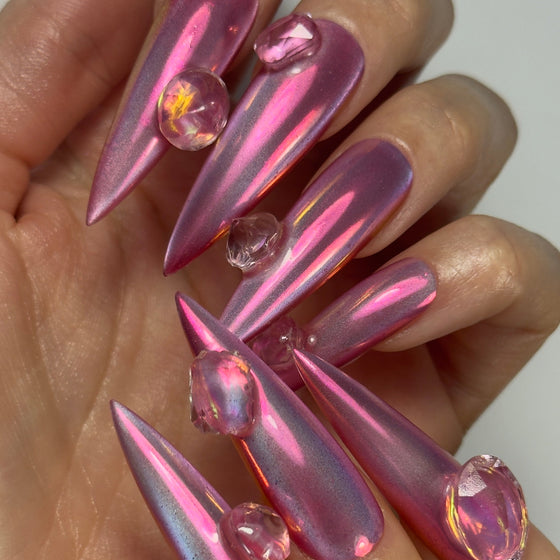 Custom press-on nails