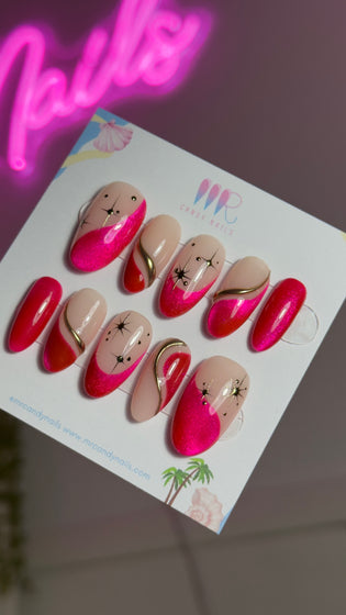 Custom press-on nails