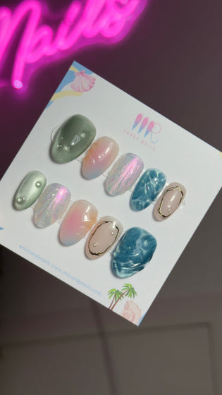 Custom press-on nails
