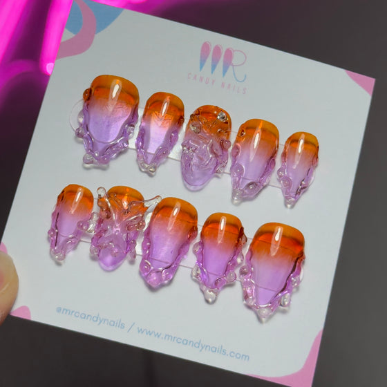 Custom press-on nails