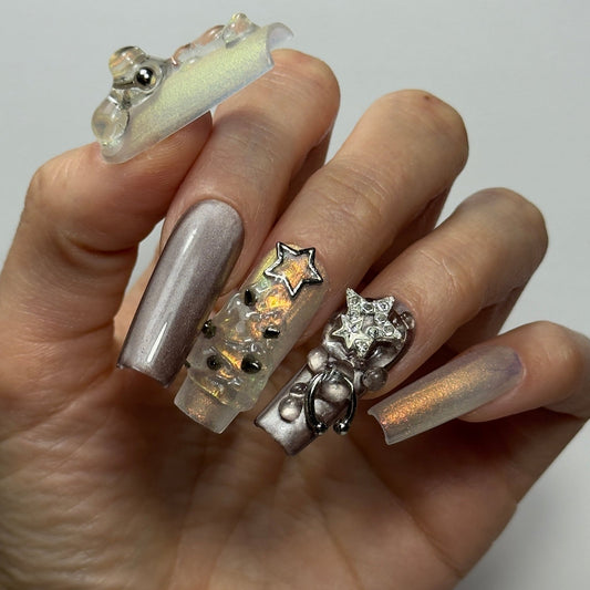 Christmas Bear - Carré Long / ALL INCLUSIVE - MR CANDY NAILS