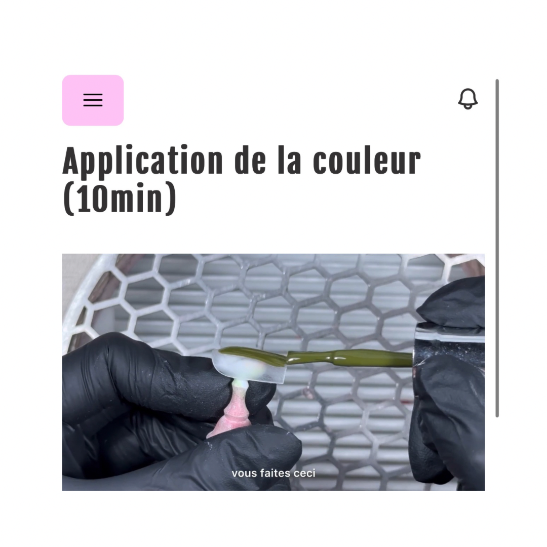 formation en ligne press on nails