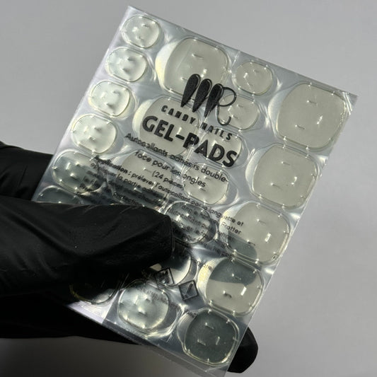 Gel - pads (taille M - L) - autocollants à faux - ongles - MR CANDY NAILS - MR CANDY NAILS