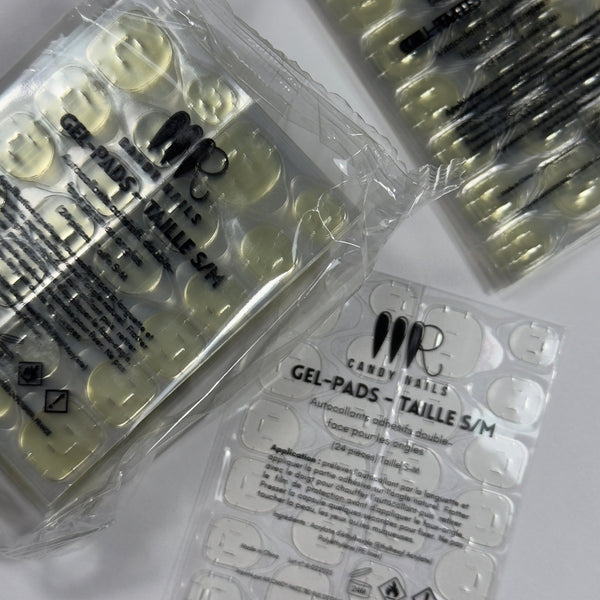 Gel-pads (taille S-M) - autocollants à faux-ongles - MR CANDY NAILS