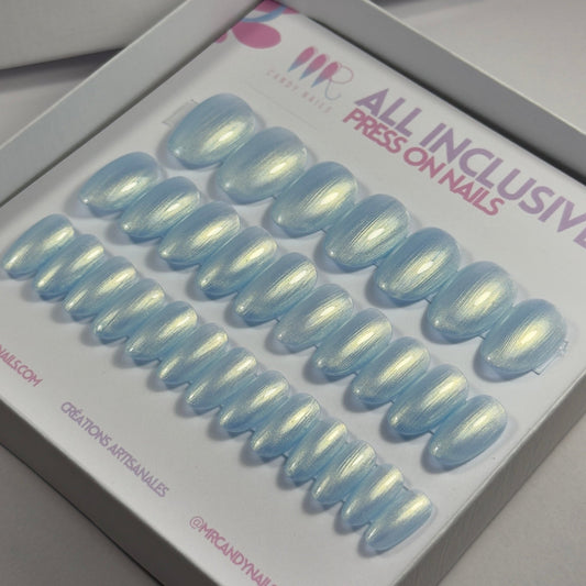 Glacier - Rond court / ALL INCLUSIVE - MR CANDY NAILS