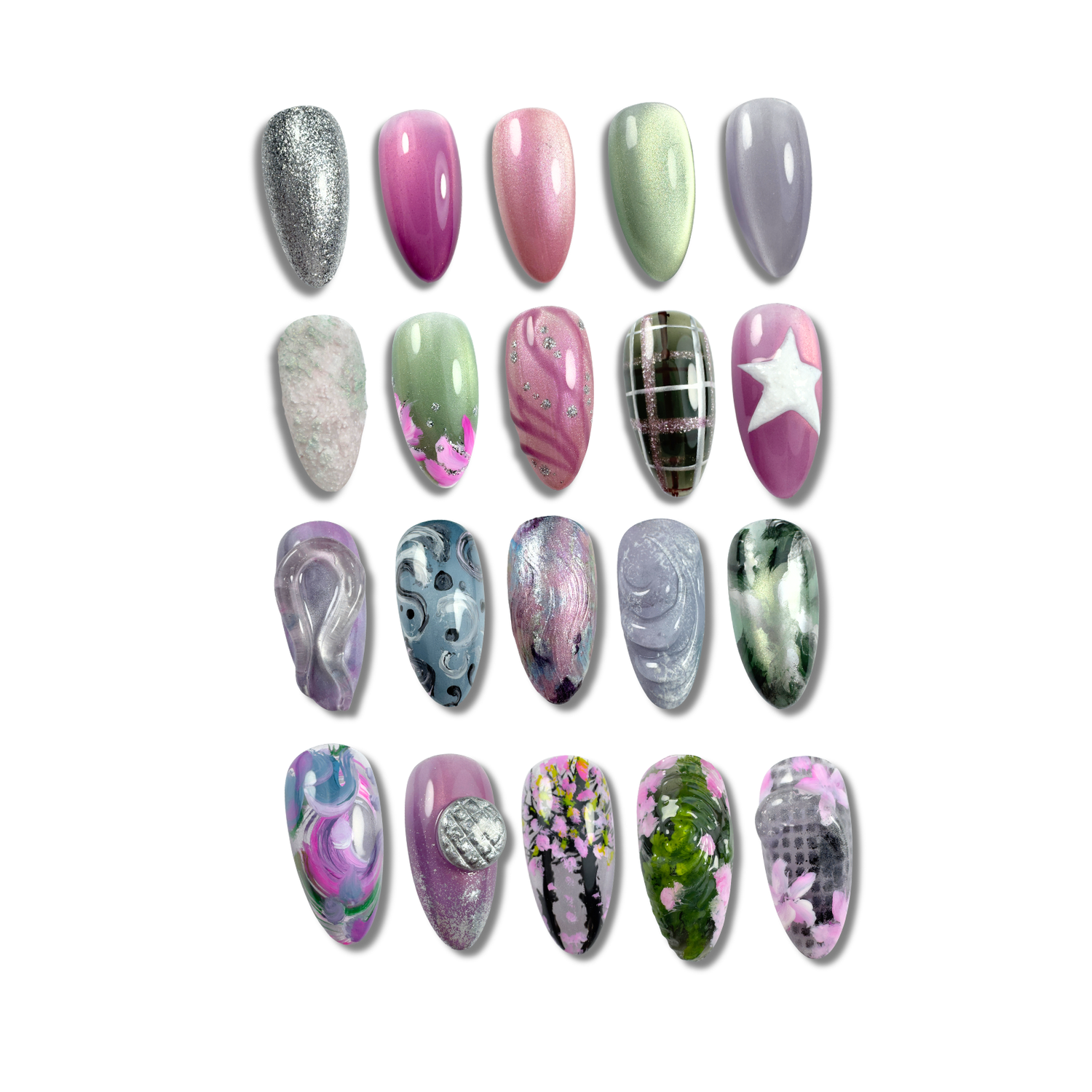 Printemps pluvieux - Compose ton set - MR CANDY NAILS