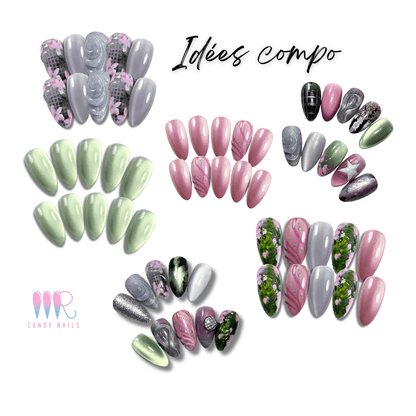 Printemps pluvieux - Compose ton set - MR CANDY NAILS