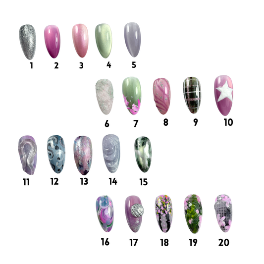 Printemps pluvieux - Compose ton set - MR CANDY NAILS