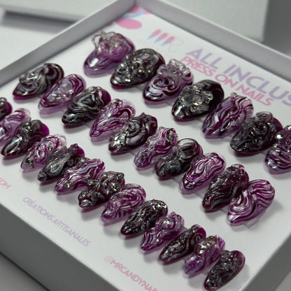 PROJET 2 - Amande Médium / ALL INCLUSIVE - MR CANDY NAILS