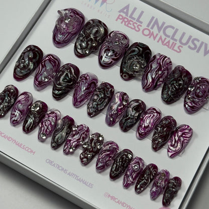 PROJET 2 - Amande Médium / ALL INCLUSIVE - MR CANDY NAILS