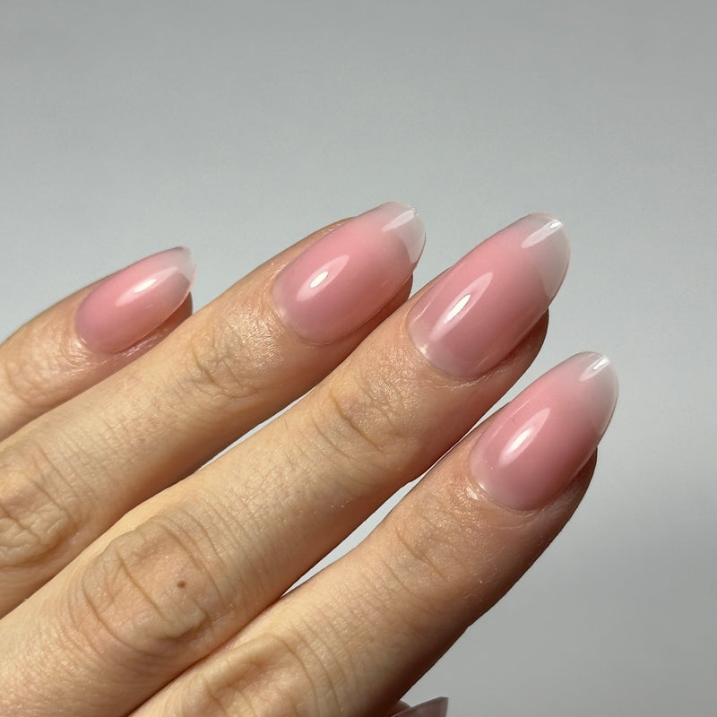 Soft Gel Real Natural - Rond court / ALL INCLUSIVE - MR CANDY NAILS