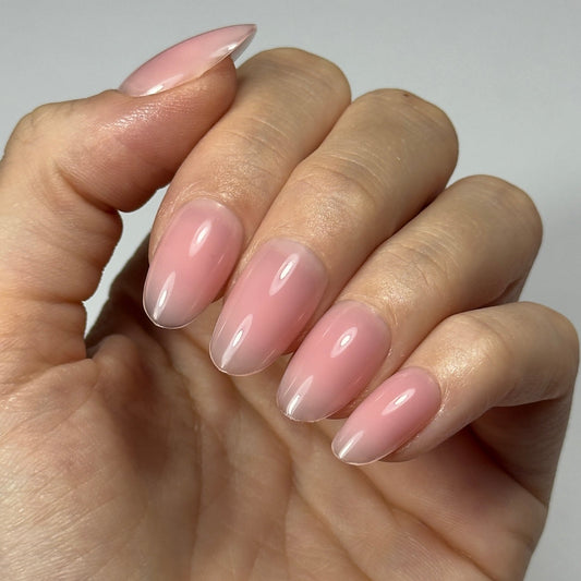 Soft Gel Real Natural - Rond court / ALL INCLUSIVE - MR CANDY NAILS